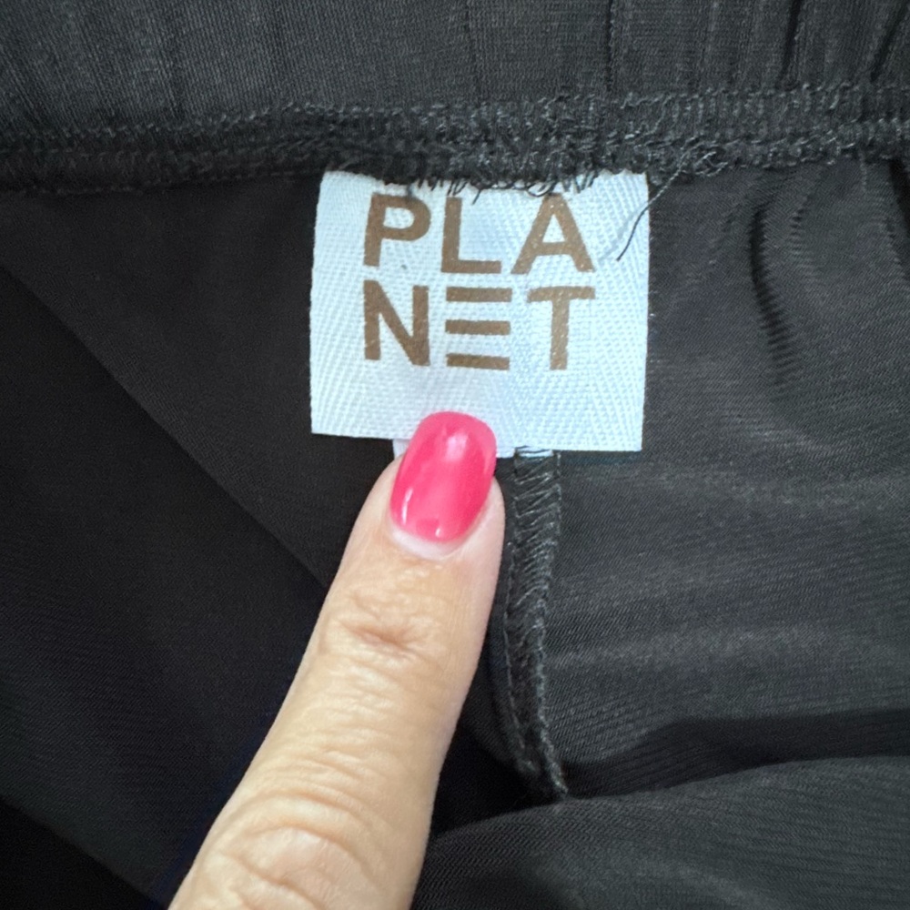 Planet by Lauren G Matte Jersey Sock Pant Jogger XS - Picture 5 of 8